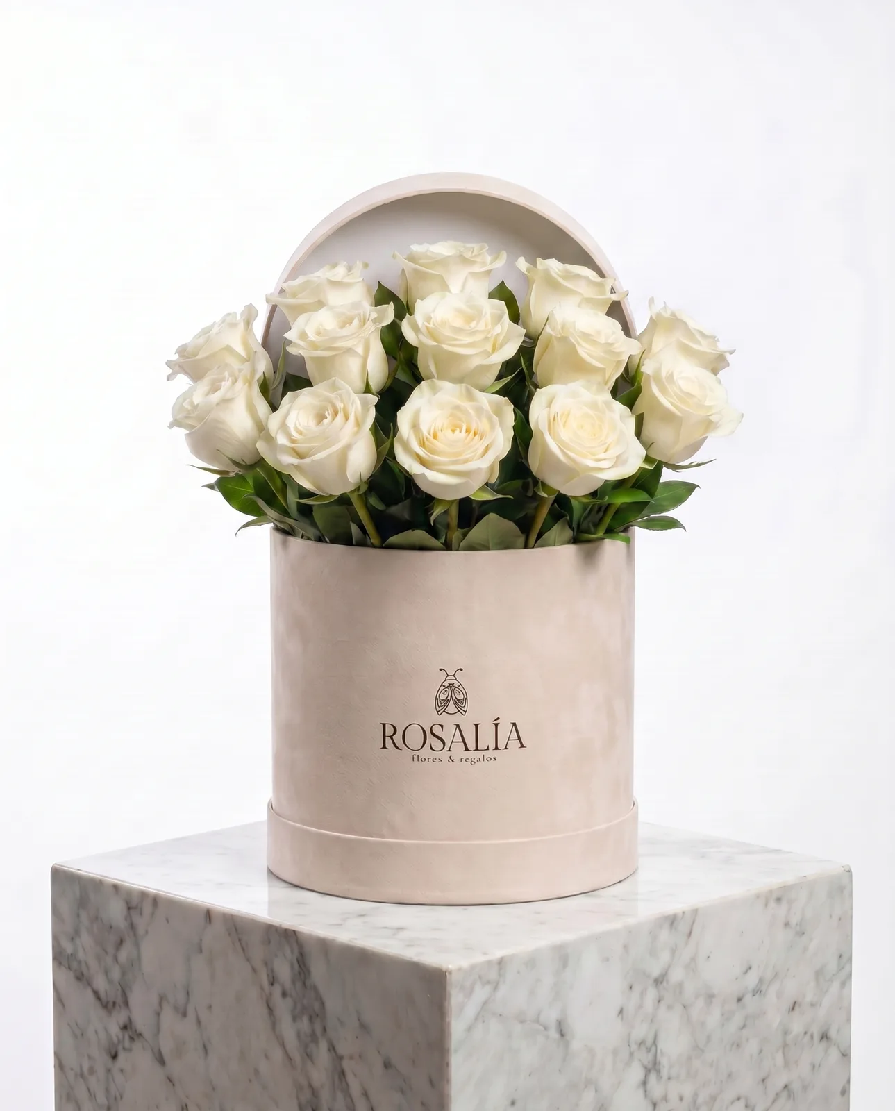 12 Rosas Blancas