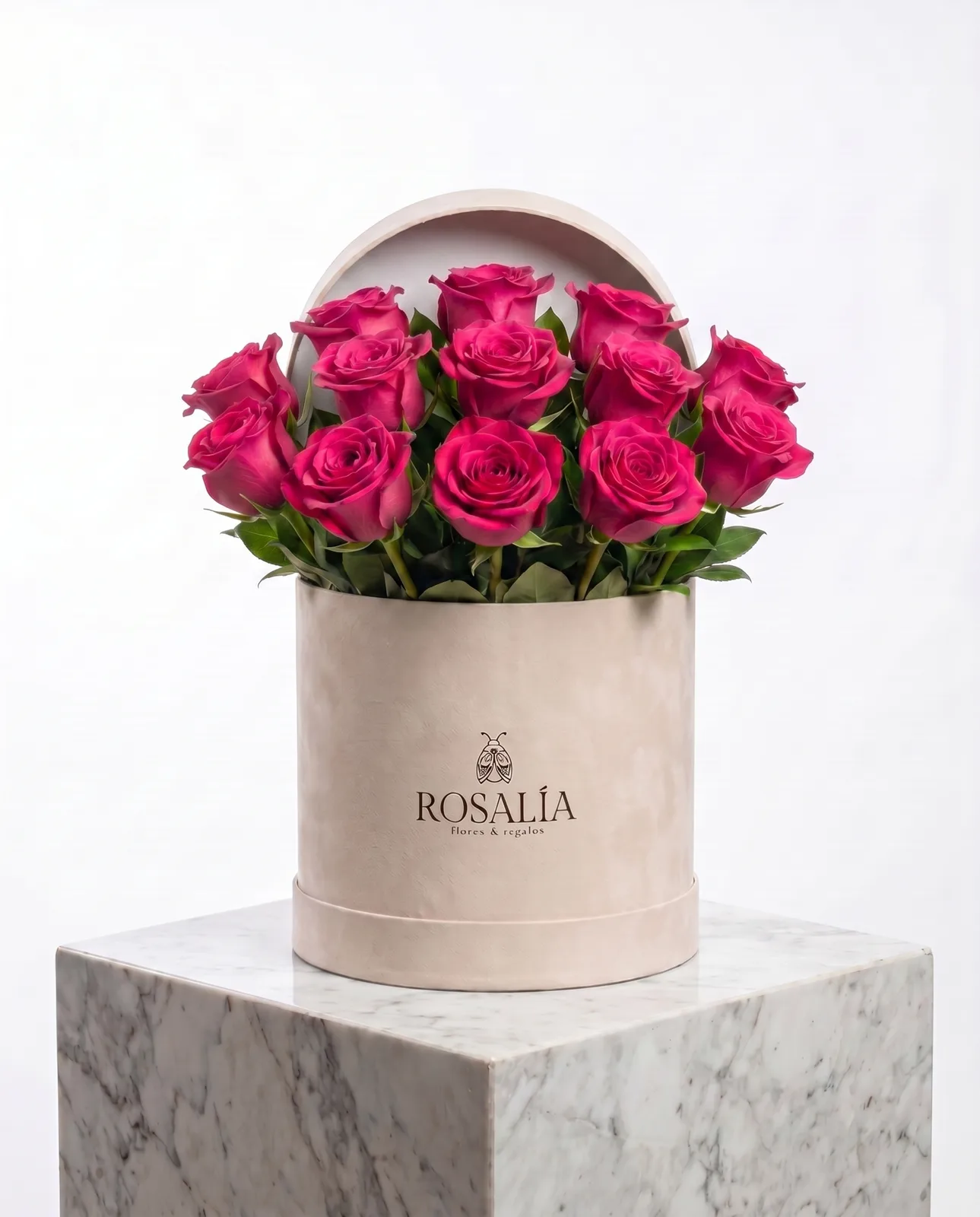 12 Rosas Rosadas
